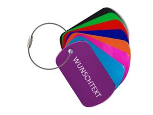Namensanh&auml;nger /Schl&uuml;sselanh&auml;nger mit Wunschgravur